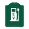 Signmission Ev Electric Vehicle Charging Station, Green & White Aluminum Sign, 18" x 24", GW-1824-24090 A-DES-GW-1824-24090 - alternate 1